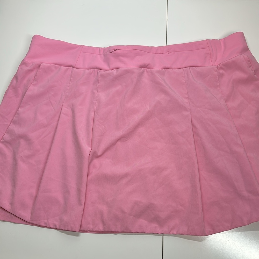 Fabletics Tennis Pickle Ball Skort Pink 3X - Picture 4 of 10